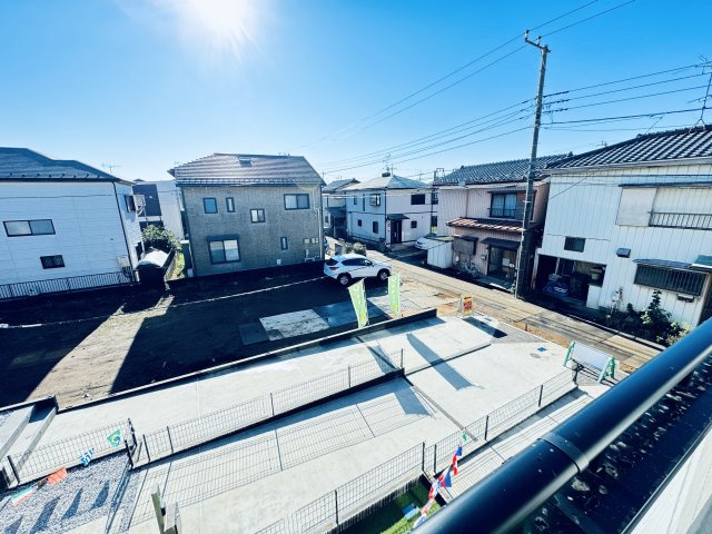 鎌ケ谷市丸山１丁目新築戸建の展望|バルコニーより南側眺望