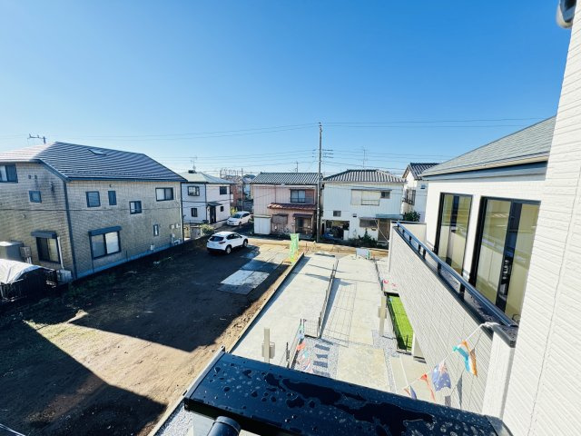 鎌ケ谷市丸山１丁目新築戸建の展望|バルコニーより道路側眺望