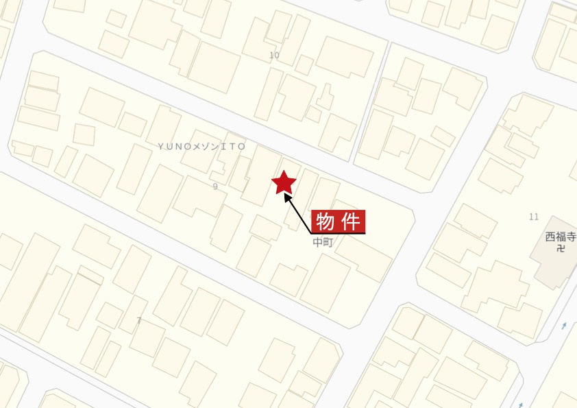 四日市市中町の地図|詳細Map
