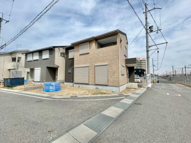 野洲市冨波乙2-3-2号　新築戸建ての外観
