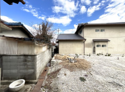 【外観】 | 山科区川田西浦町　注文住宅　建築条件なしの土地 | 広い敷地の児童公園が徒歩2分・保育機関も徒歩3分と子育て世代にもおすすめのエリアです。