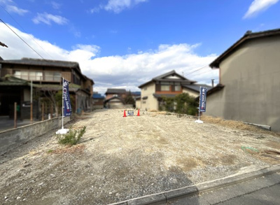 【外観】 | 山科区川田西浦町　注文住宅　建築条件なしの土地 | 【建築条件なしの土地】お好きなハウスメーカーや工務店で《注文住宅》を建てられます。