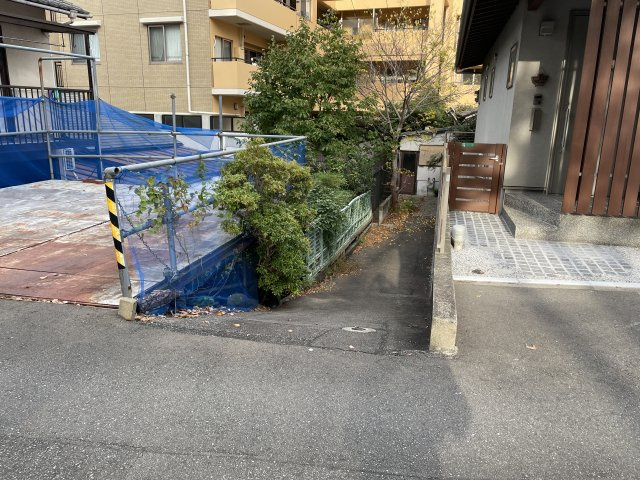 筑紫野市二日市北土地のその他|接道部分