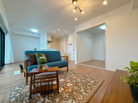 【居間・リビング】 | グランフォーレ荒江サウステラス☆仲介手数料無料☆ | インテリアコーディネーターが家具を配置していますので、観に来てください♪