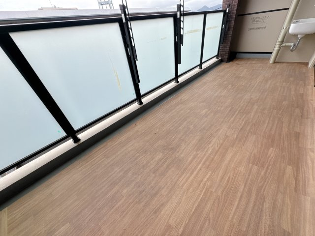 【バルコニー】 | グランフォーレ荒江サウステラス☆仲介手数料無料☆ | 目の前には遮る建物がないので眺望・通風も良好です♪ 