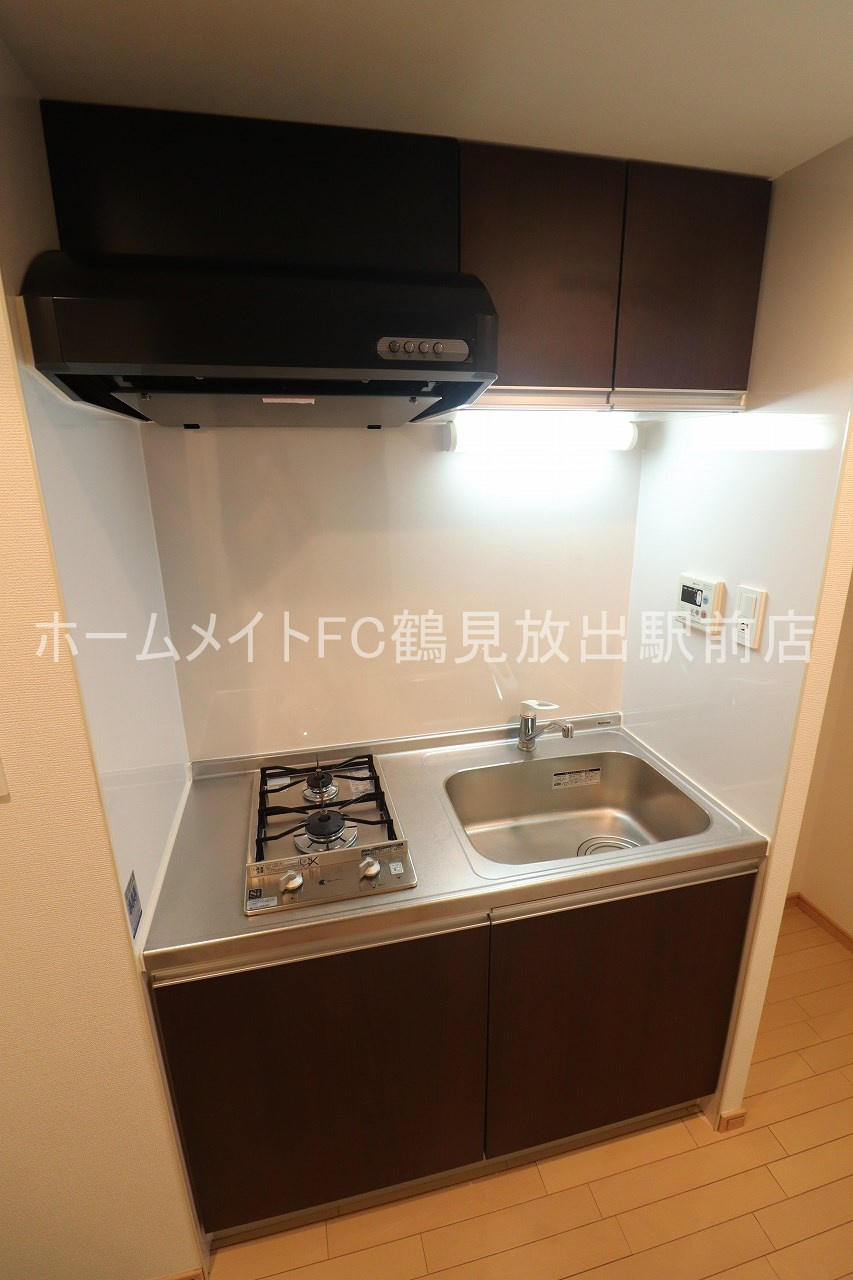 大阪市鶴見区放出東３丁目の賃貸マンションのキッチン