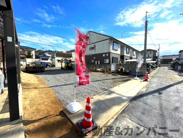 憧れのキッチン設置しようよの前面道路含む現地写真|ぜひご見学下さい！