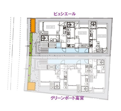【区画図】 | HPには初期費用掲載！「プライスホーム」で検索！ビュシエール