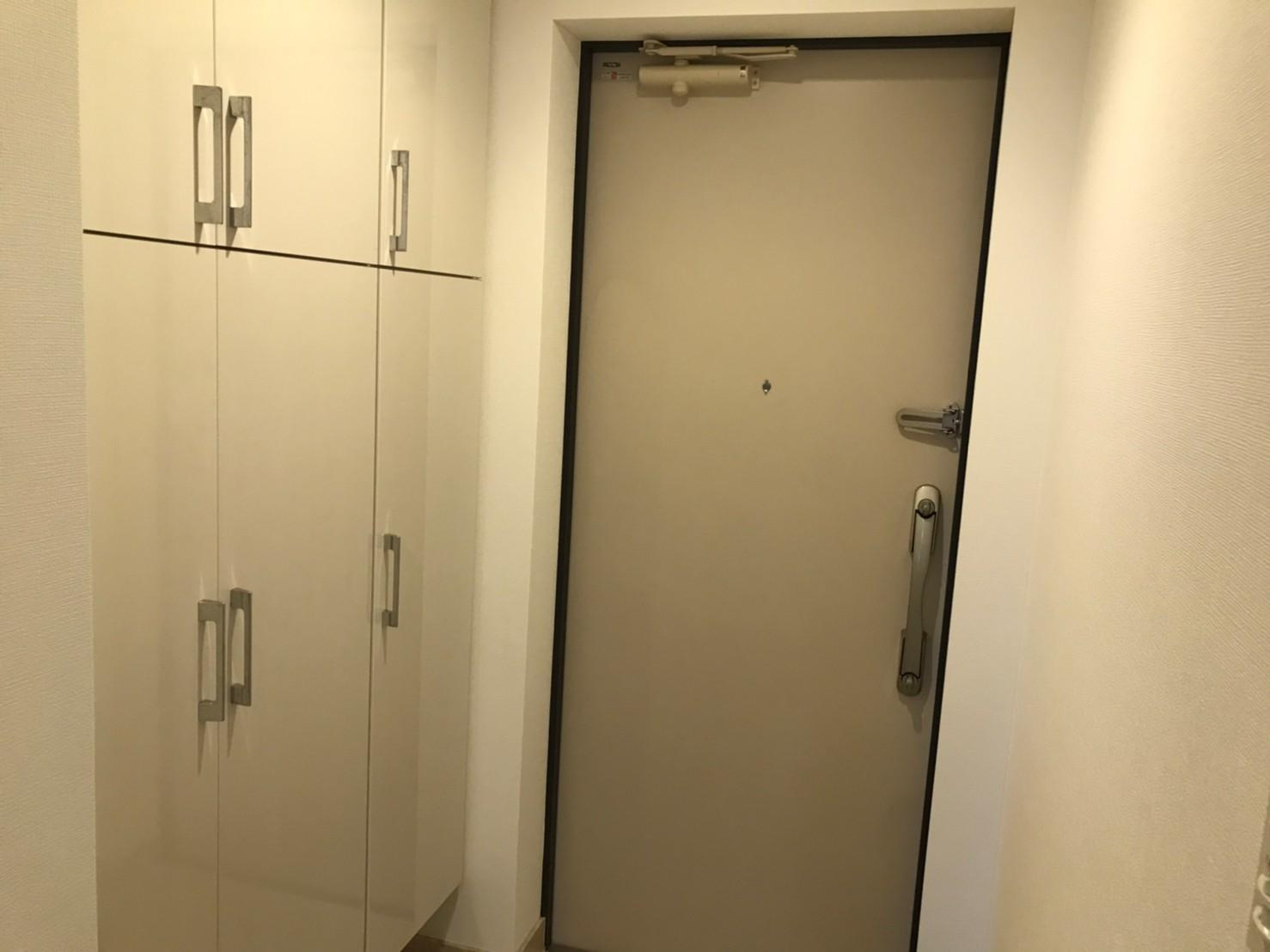 サンデュエル桐生パークヒルズの玄関