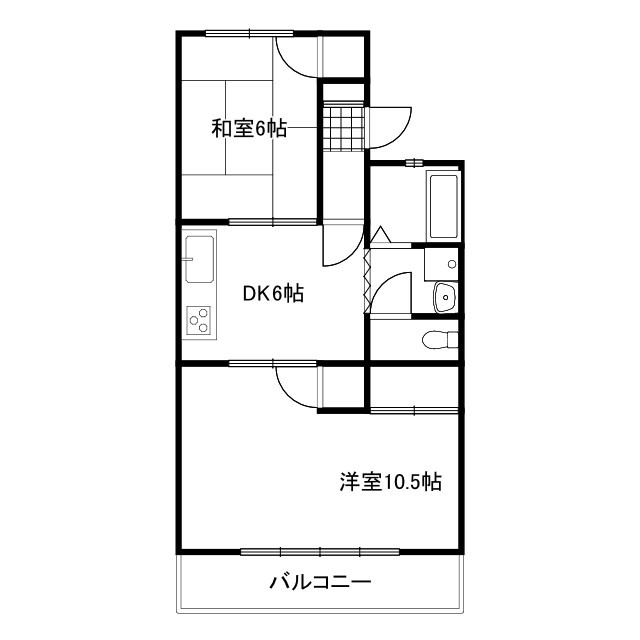 ハイツ長谷川の間取り