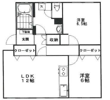 マンションTSUZUKIの間取り