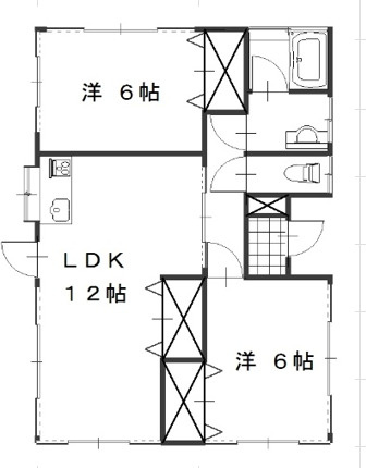 リヴァタウンの間取り