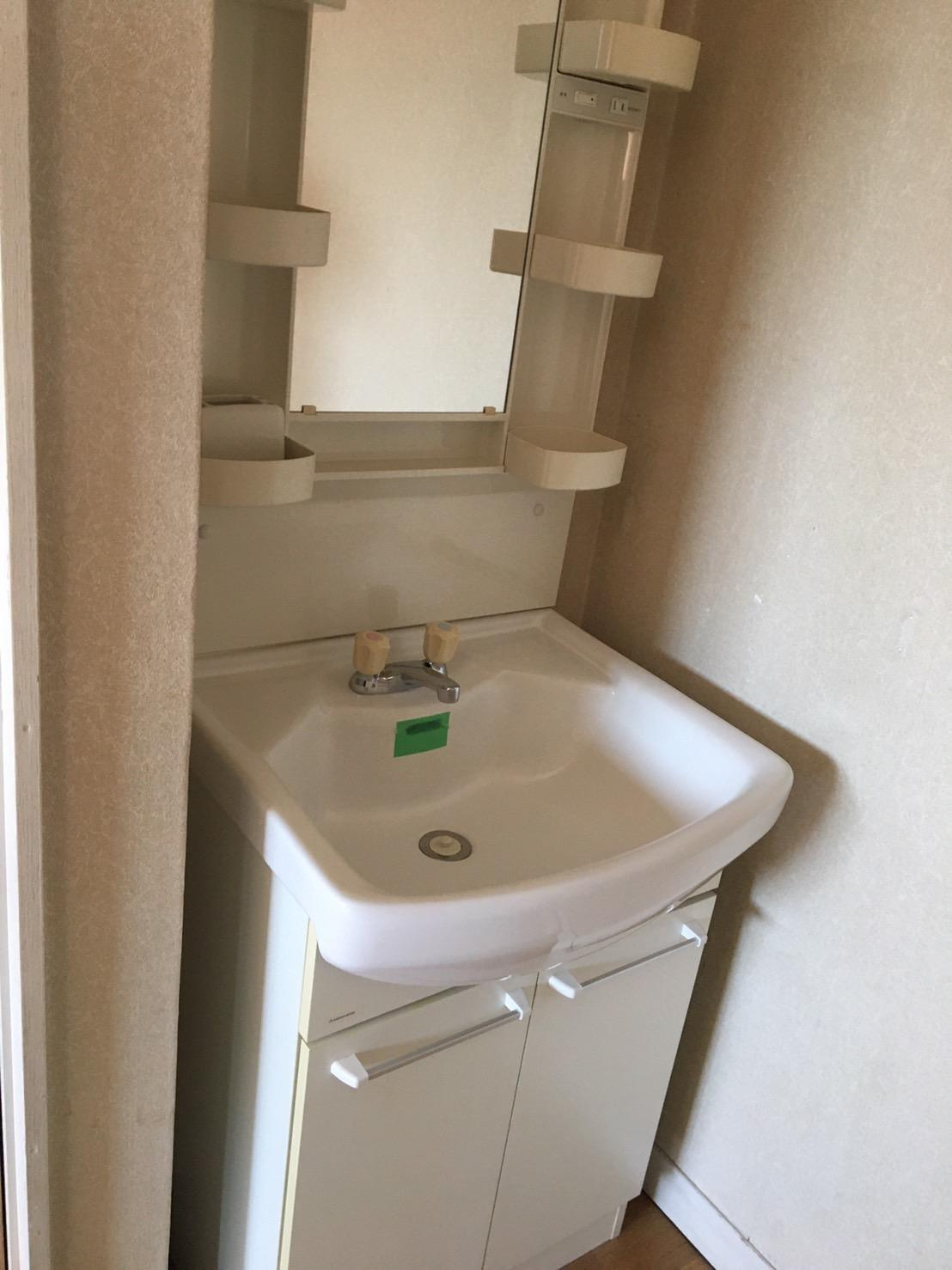 新浜マンションの洗面所