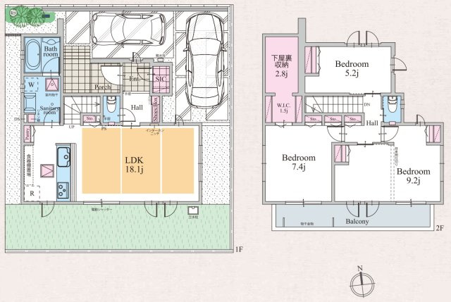 秦野市今泉　新築戸建　全20棟18号棟