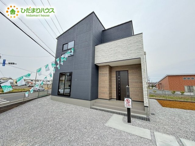 深谷市折之口　新築一戸建て　第1期　クライン　01の外観|南向きで日当たり良好です(^^♪
