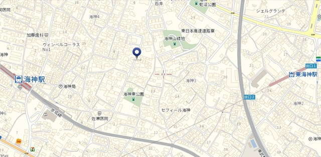 海神レジデンスの地図|☆案内図☆