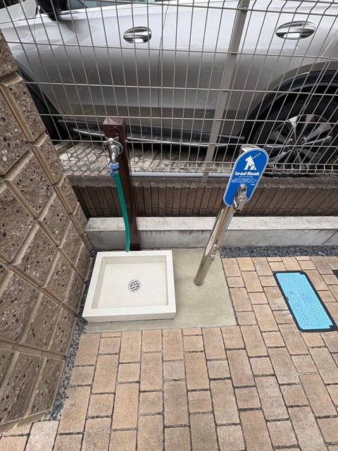 柏市旭町６丁目の賃貸マンションのその他共用部分|★ペット足洗い場★