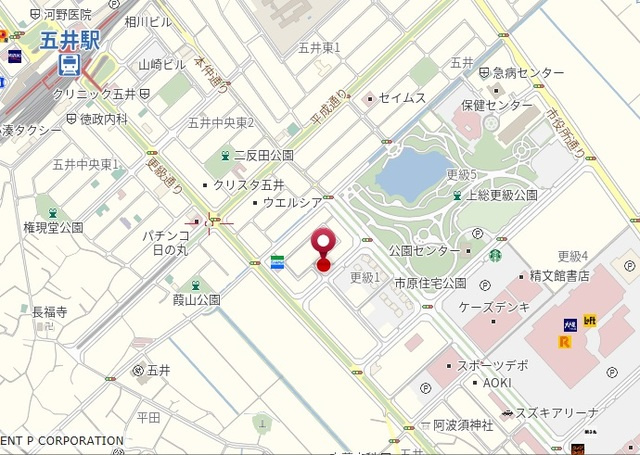 コンフォリティの地図|★案内図★