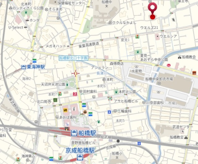 シティハイム　スズキの地図|★案内図★