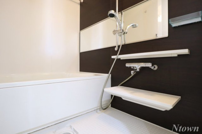 【浴室】 | サンエスケーイワタ名城 | 日々の疲れを癒すお風呂付です