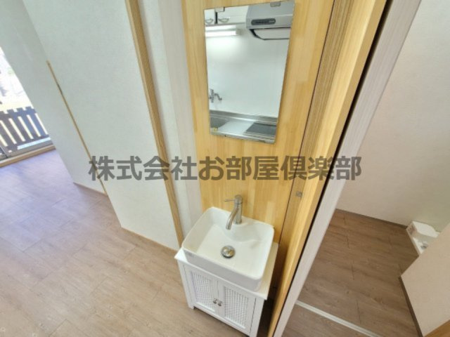 ディア・マインズ西牟田の独立洗面台|独立洗面台です