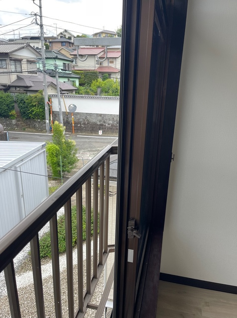 シティハイム　グレイスのバルコニー