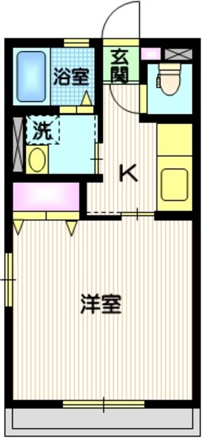 ソレイユの間取り|角部屋２面採光　ゆとりの洋室８帖