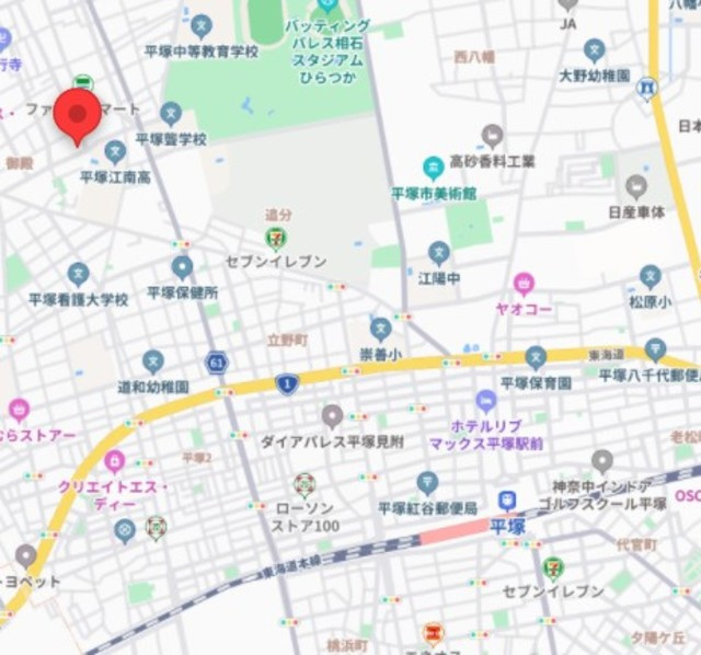 エスパシオの地図