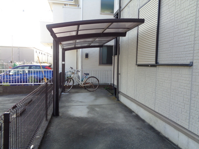 エスパシオの駐車場