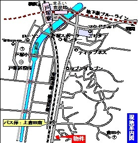 シティハイム　ノギクＢの地図|南西向き日当り良好　セキスイハイム施工
