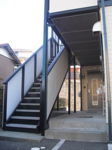 シティハイム　ノギクＢのエントランス|建物アプローチ