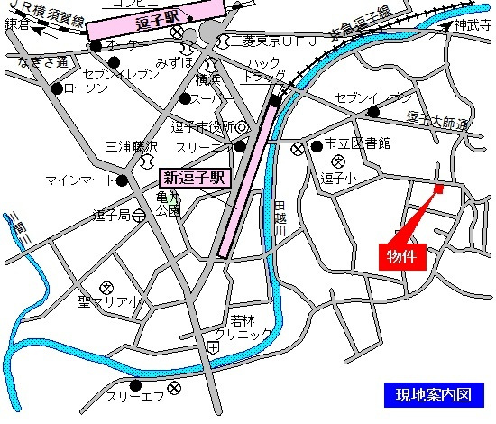 シティハイム　アベニューの地図|案内図