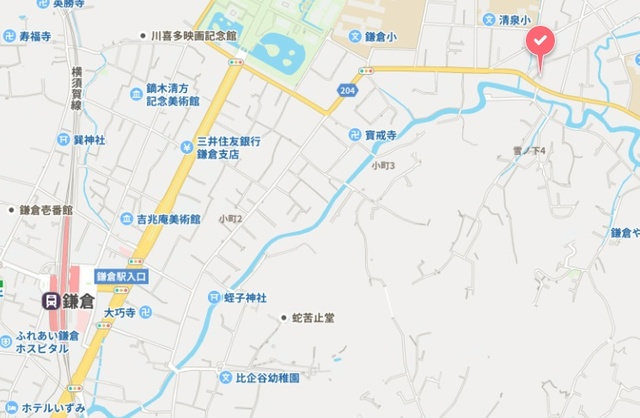 へーベルメゾン雪ノ下の地図