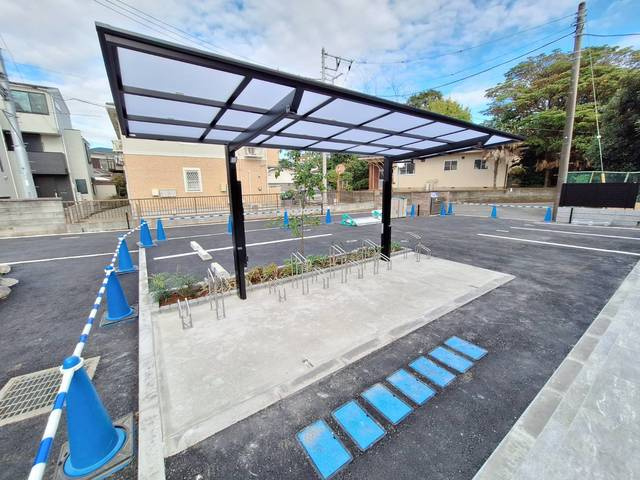 Ｐａｔｉｏの外観|屋根付駐輪場