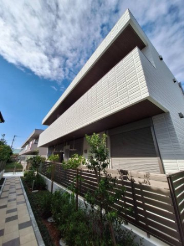 ＢＯＲＩＫＩ湘南の外観パース|２０２４．９完成　旭化成のＺＥＨーＭ対応子育て共感住宅『ＢＯＲＩＫＩ』