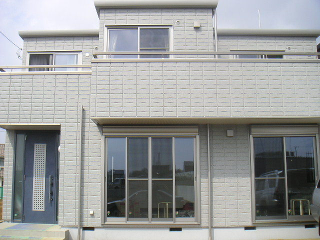 柄沢戸建ての外観