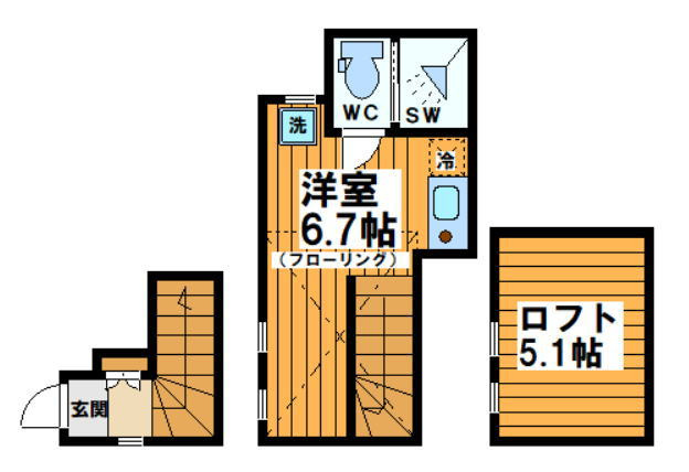 【間取り】 | シエスタヴィラ代田橋エルプエブロN