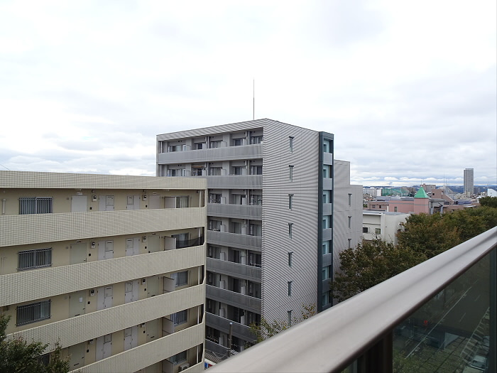 つつじヶ丘エクセルハイツⅣのバルコニー