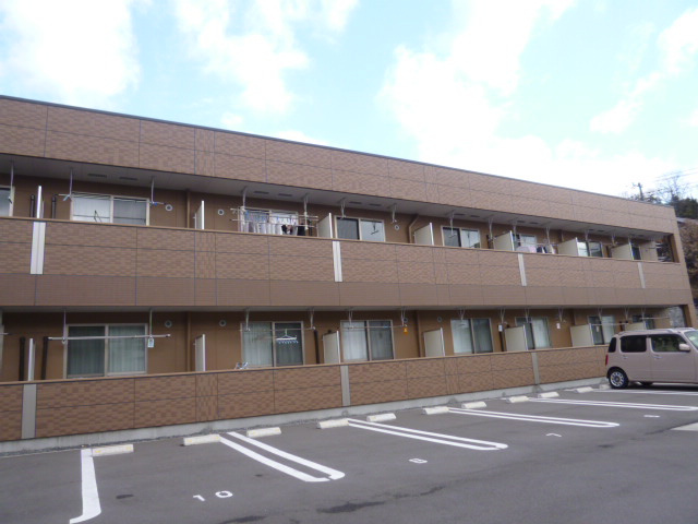 倉敷市児島稗田町のアパートの外観