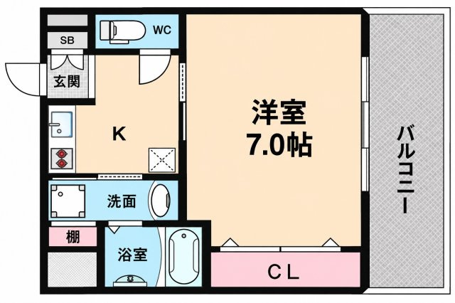 【間取り】 | エイペックス四天王寺2