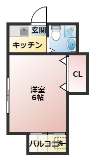 【間取り】 | スマイルワン | 最上階角部屋♪