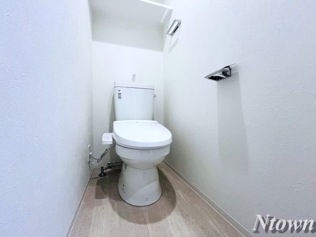 【トイレ】 | プレサンス太閤通ファシール | コンパクトで使いやすいトイレです