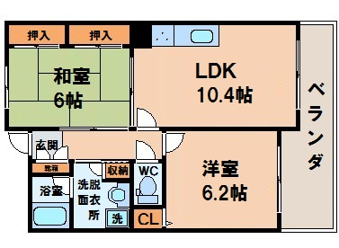 【間取り】 | 文の里ハイム