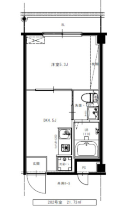 ハイツASKの間取り
