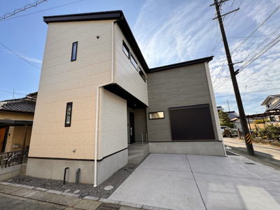 【外観】 | KIS長久手市岩作長池１期全１棟《仲介手数料無料　長久手小　長久手中》 | 今すぐのご案内可能です！→  0120-336-922　までお気軽にお問い合わせください。