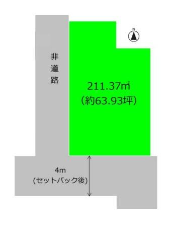 和歌山市小松原6丁目　土地の土地図
