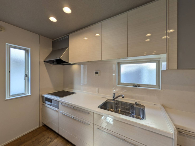 【キッチン】 | キッチンは広々ゆとりを確保しているので、お子様とのお料理やお菓子作りも楽しむことができます♪