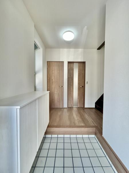 高知市一宮しなね1丁目 戸建ての玄関|【リフォーム工事完了】