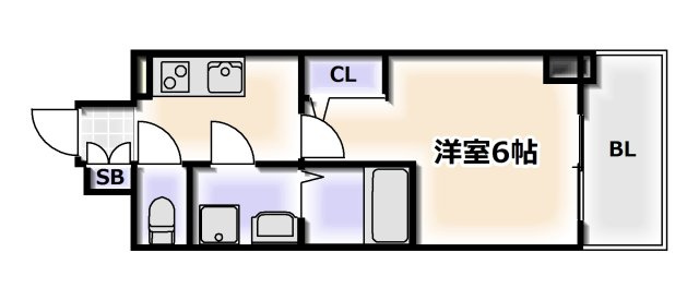 【間取り】 | エスリード難波ザ・ブライト