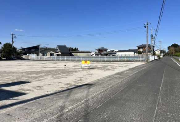 都城市志比田町の売地の外観
